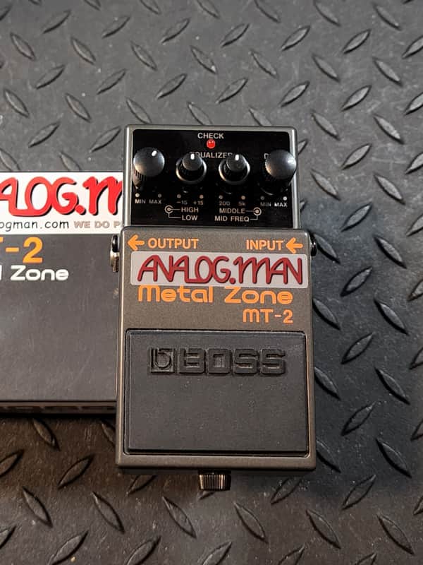 BOSS MT-2 MOD メタルゾーン ANALOG.MAN/RE-J 中古】ANALOG.MAN BOSS MT-2 Metal Zone Mod - 中古楽器の販売 ロト