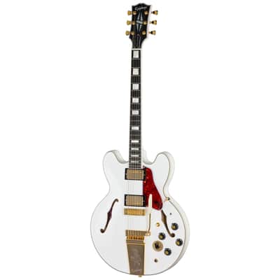 Epiphone Alex Lifeson 1976 ES-355 Custom, Alpine White image 1