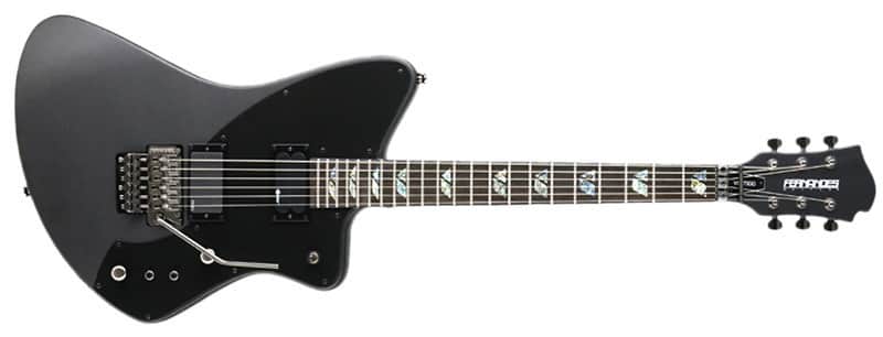 Fernandes Vertigo Elite Electric Guitar - Metallic Black | Reverb