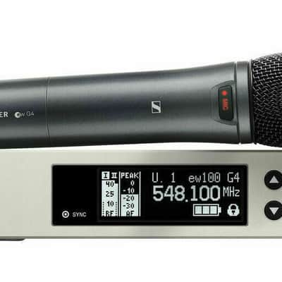 Sennheiser EW 100 G4-845-S-A1 Wireless Handheld Microphone w/ MMD 845 Capsule image 2
