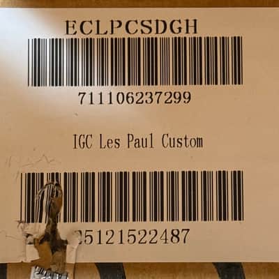 Epiphone Inspired by Gibson IGC Les Paul Custom Sedona Burst New Unplayed Auth Dlr 10lb11oz #487 image 23