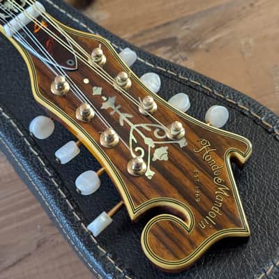 Hondo HM-5 F-Style Mandolin Vintage 1970s Sunburst MIJ W/OSSC Great Condition! image 7