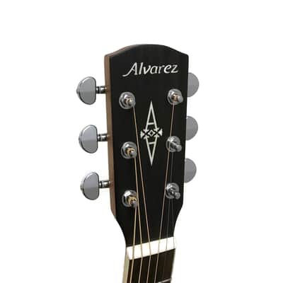 Alvarez AFH600CESHB Artist Herringbone Series Folk/OM Acoustic-Electric Guitar image 9
