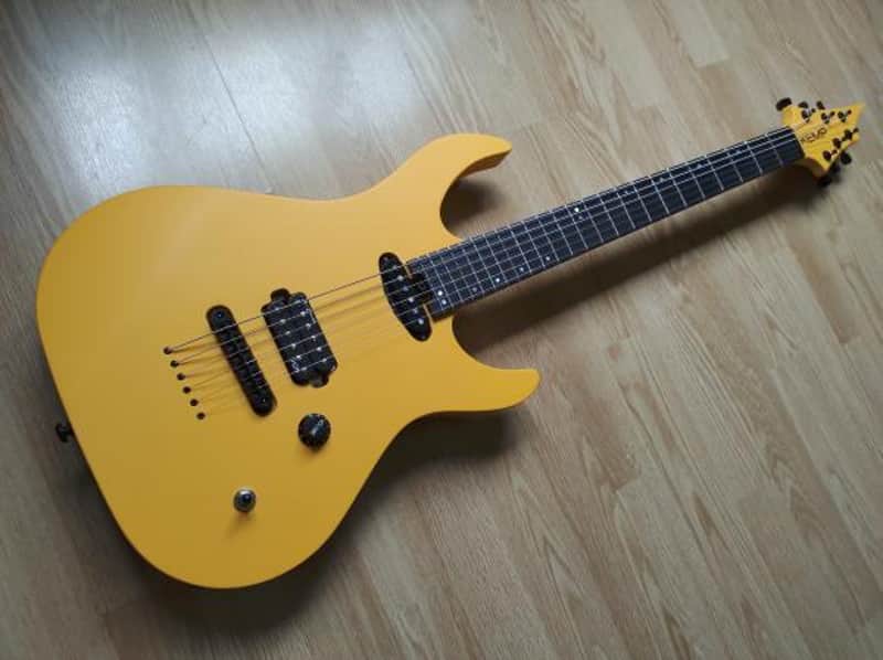 Kemp KM2 Neck Thru UK Custom Built Baritone Guitar image 1
