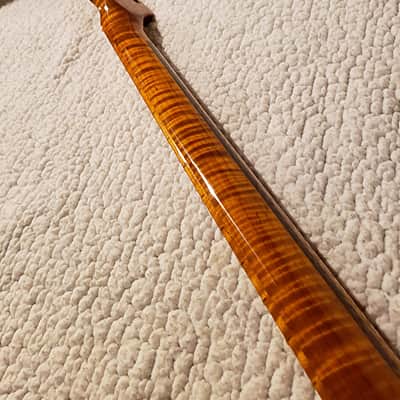 Stunning USA,Roasted Flame maple neck.Made for a Strat body # EMS-59. Make a fair offer. image 2