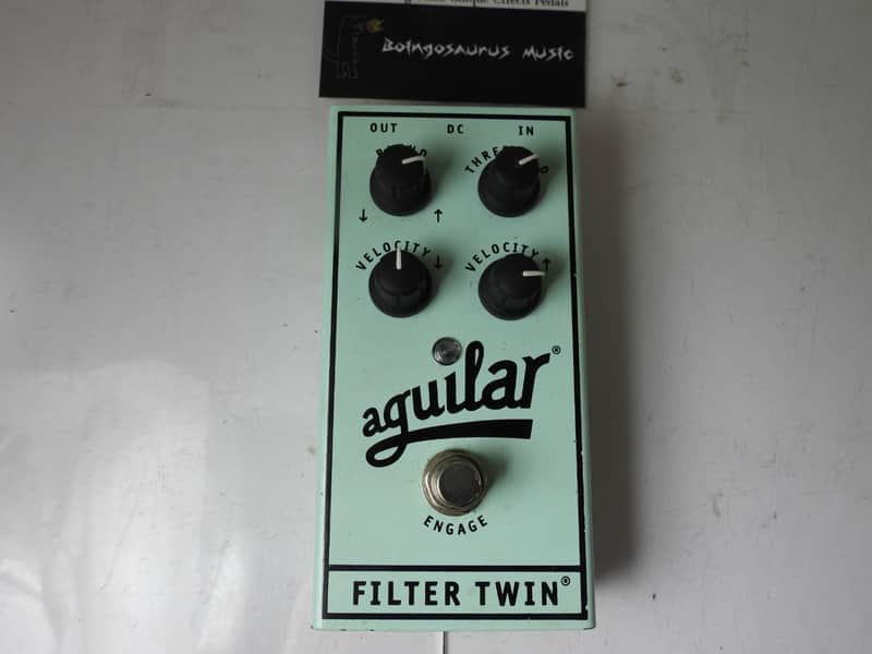 Aguilar Filter Twin Bass Auto Wah Envelope Filter Effects Pedal Free USA Ship image 1