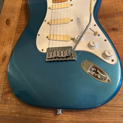 Fender Strat Plus COLLECTOR GRADE Lace Sensors Wilkinson SPLIT NUT TBX Schallers 1988 - Lake Placid Blue image 1