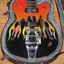 Gibson Epiphone FlameKat Bigsby Style Tremolo Mini Humbuckers Original Case Great Player