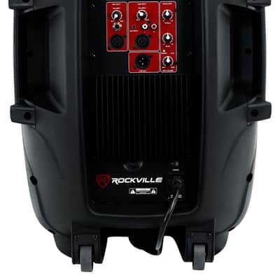 Rockville BPA15 15" 800w Powered DJ PA Speaker w/ Bluetooth + Padded Slip Cover image 11