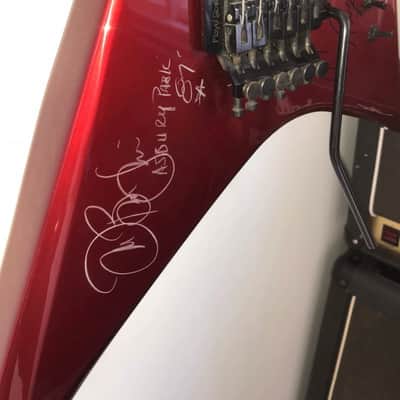 Kramer Voyager 1980's signed by Jon Bon Jovi Richie Sambora and Tico Torres of Bon Jovi image 4