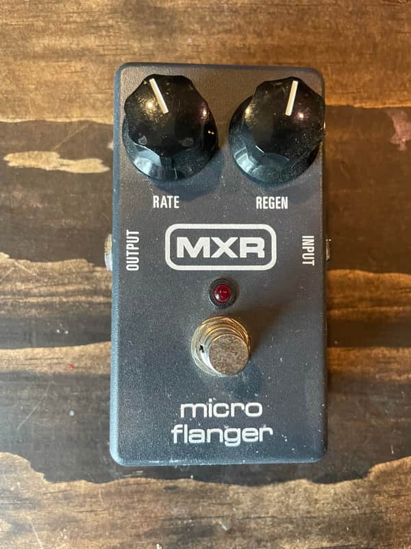 MXR M152 Micro Flanger 2005 - Present - Black image 1