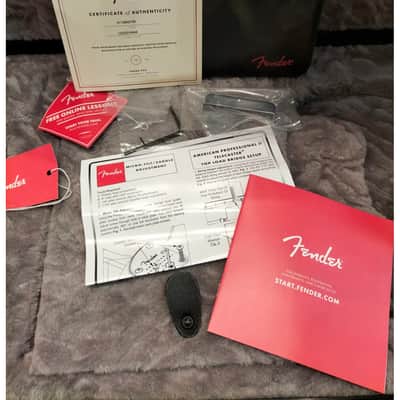Fender American Professional II Telecaster Maple Fingerboard, Black image 20