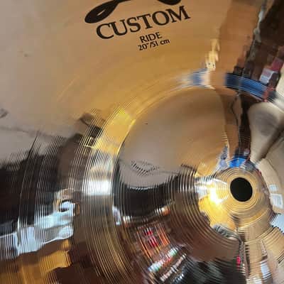(MINT) Zildjian 20" A Custom Ride Cymbal - Brilliant image 2