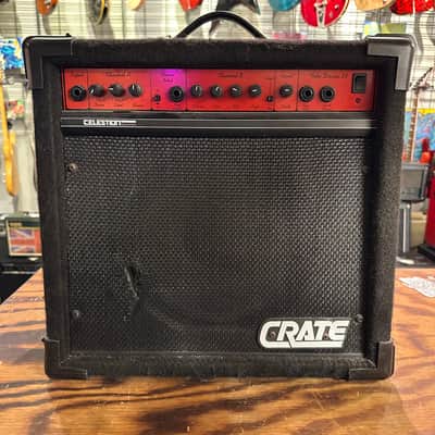 Crate TD-35 Tube Driven 2-Channel 35-Watt 1x10" Guitar Combo 1990s - Black image 1