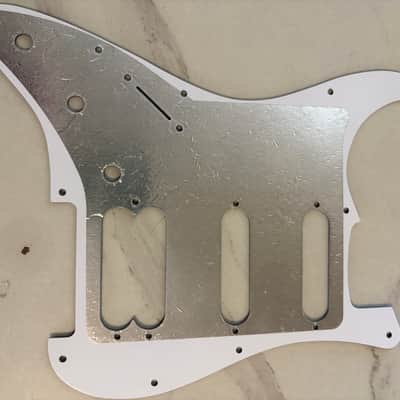 Fender Black Pearl Stratocaster Pickguard HSS Jeff Beck like 099-2146-000 2010 - Black Pearl Moto image 3