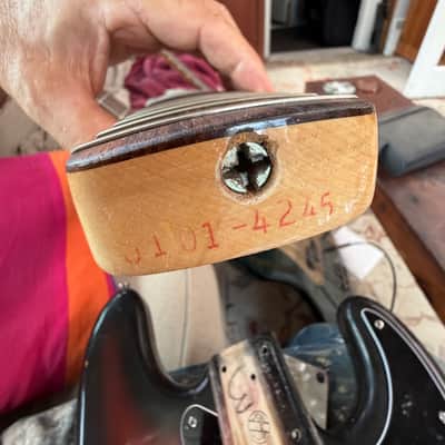 1975 Fender Precision Bass- Sunburst Plays and sounds great! image 10