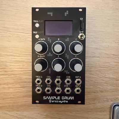Erica Synths Sample Drum 2014 - Present - Black image 1