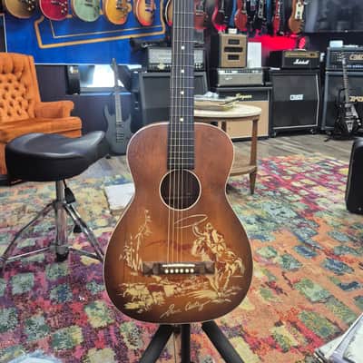 Gene Autry 1940s parlor guitar image 1