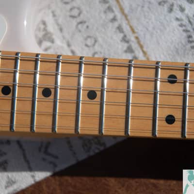2020 Fender MIJ Hybrid '50s Stratocaster with Maple Fretboard 2018 - US Blonde - Pro Set Up w Perfect Frets/Action/Intonation! image 10