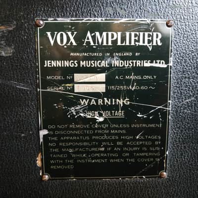 1964 VOX AC30 (fully original) image 19