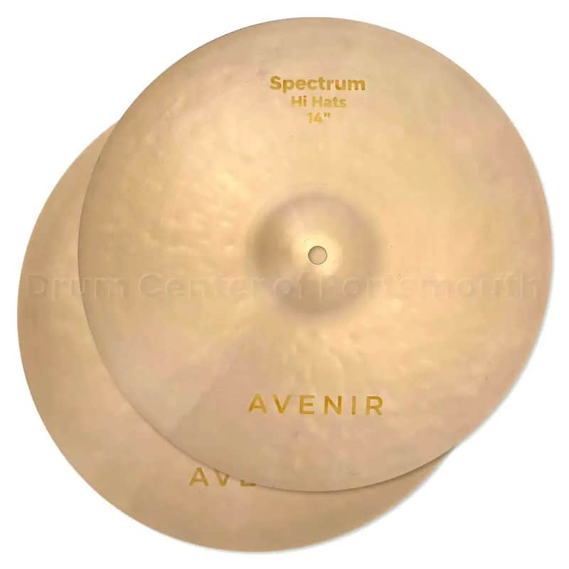Avenir Spectrum Hi Hat Cymbals 14" image 1