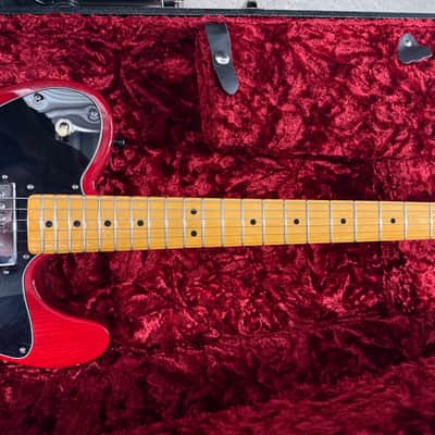 Fender Telecaster Custom 2019 - Thinskin Transparent Red image 2