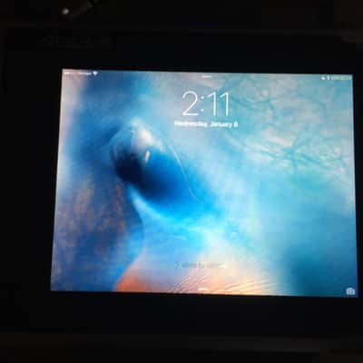 Alesis iO Dock I with iPad and Belkin iPad case. image 7
