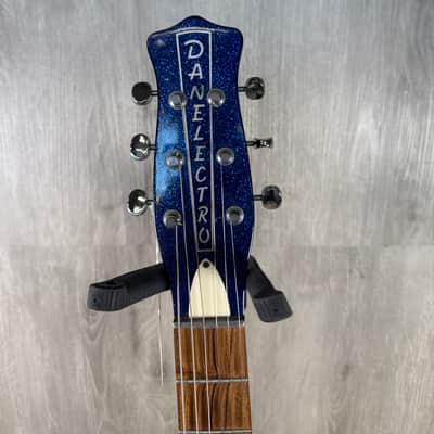 Danelectro 59M NOS+ Metalflake 60th Anniversary 2019 - Present - Blue Metalflake image 3