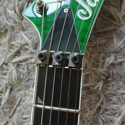 Jackson Pro Series SL2Q MAH Soloist 2020 - 2021 - Transparent Green image 9