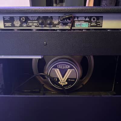 Fender '68 Custom Deluxe Reverb 2-Channel 22-Watt 1x12" Guitar Combo 2013 - Present - Black image 2
