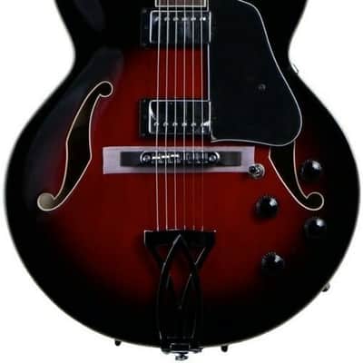 Ibanez AF75TRS Artcore Hollowbody Electric Transparent Red Sunburst image 1