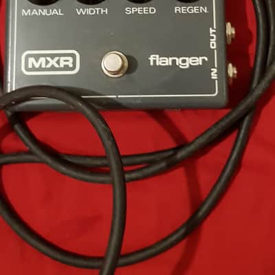 MXR Flanger Pedal Vintage 80's - With Original Box And Reticon SAD1024 image 2
