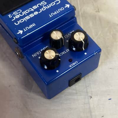 Boss CS-2 Compression Sustainer Black Label Made in Japan w/ box image 3