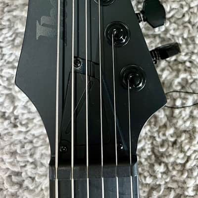 Ibanez RG Iron Label Electric Guitar Flat Black, Model RGRTB621BKF image 5