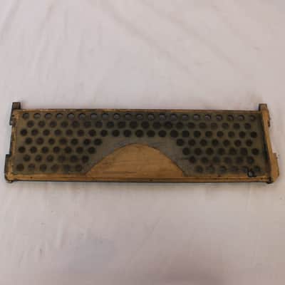Hohner Accordion Part - Black Accordion Back Panel 17.75" x 5.25" image 2