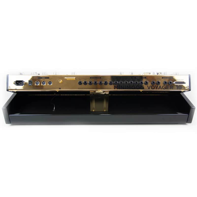 Moog Minimoog Voyager 10th Anniversary Gold Edition 44-Key Monophonic Synthesizer image 2