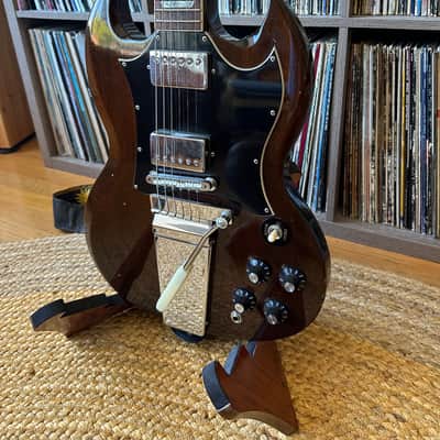 1970 Gibson SG Standard Cherry "Large Guard" with Maestro Vibrola image 5