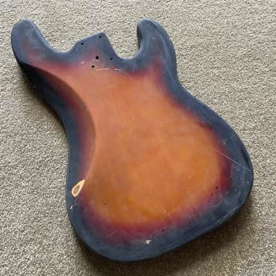 Sunburst Left Handed Precision Bass Style Basswood Body image 5