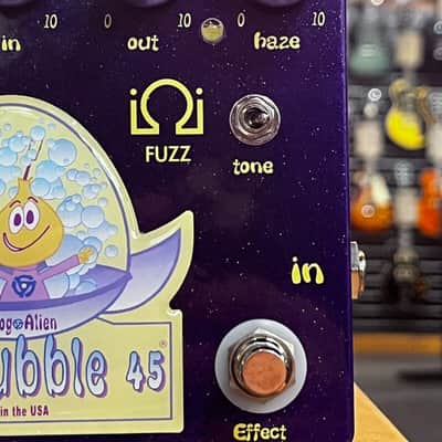 Analog Alien FuzzBubble 45 Overdrive/Fuzz Guitar Effects Pedal image 4