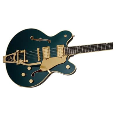 Gretsch Broadkaster LX Center Block 6-String Right-Handed Electric Guitar with Laminated Maple Body, Maple Neck, and Ebony Fingerboard (Cadillac Green) image 4
