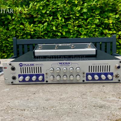 ✭SUPERB✭VERY RARE✭ MESA BOOGIE M-Pulse 600 Valve Bass Amp ✭Parametric EQ/COMP !✭ RECORD OUT ! image 2