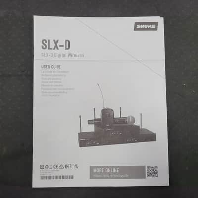 Shure SLXD4 Digital Wireless System With Handheld Transmitter image 6
