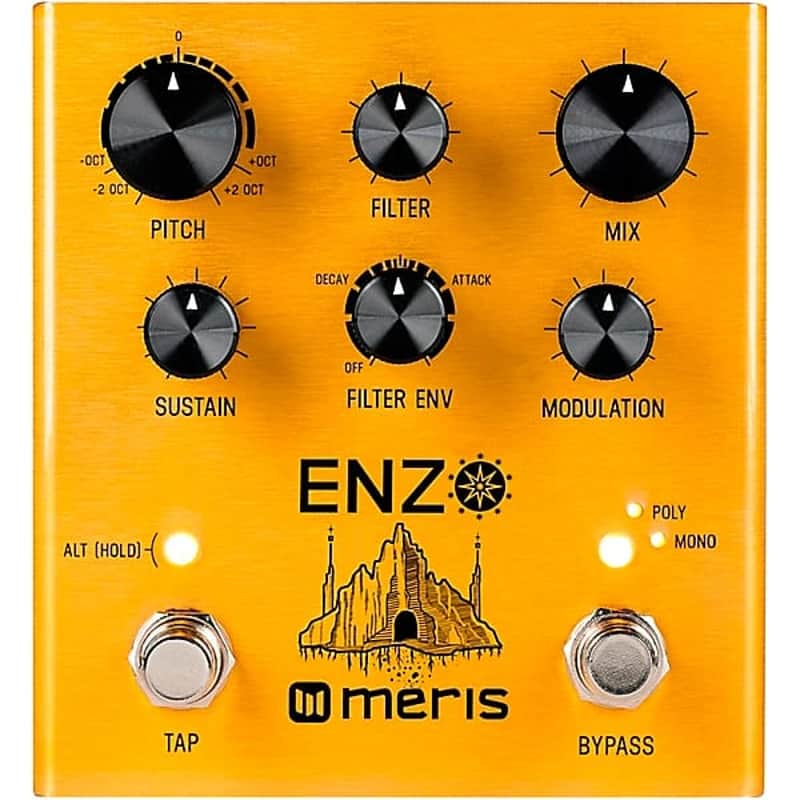 Meris Enzo Synthesizer Effects Pedal 2024 - Orange image 1