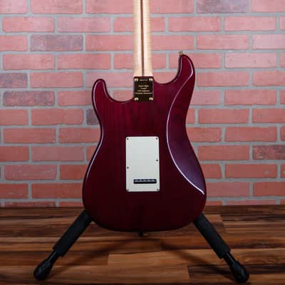 Fender Custom Shop 60th Anniversary Presidential Stratocaster AAA Flame Maple Top Wine Red Stain 2006 w/OHSC image 7