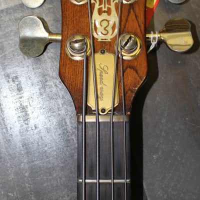 Greco GOB-1200  1978 Natural Four String Bass image 15