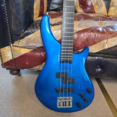 ESP Custom Shop Horizon Bass "The Smurf" Precision Jazz PJ Bass Guitar image 13