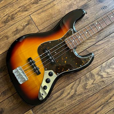2013 Fender JB62-US ‘62 Reissue Jazz Bass USA Pickups Sunburst MIJ Japan image 1