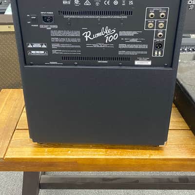 Fender Rumble 100 1 x 12-inch 100-watt Bass Combo Amp w/ Cove image 10