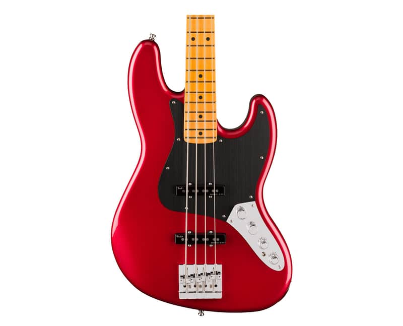 Fender American Ultra II Jazz Bass - Sinister Red w/Maple FB image 1