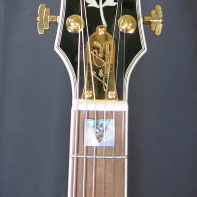 Epiphone Les Paul Custom 100th Anniversary highly flamed with case and signed pickguard image 6